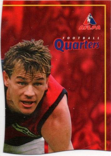 1995 Bewick Enterprises AFLPA Football Quarters #28 Mark Harvey Front